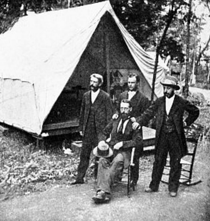 Tent Life 1875 Chautauqua