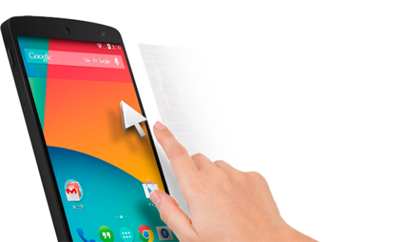 Tap, swipe, drag – Perfect Android Phone Mirroring