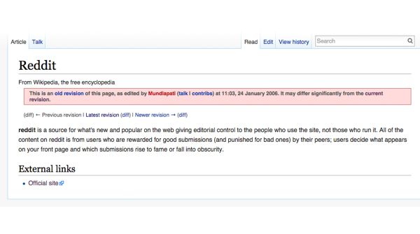 Ecco la paleo Wikipedia