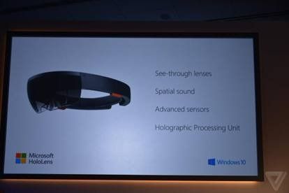 HoloLens, gli occhiali di Microsoft