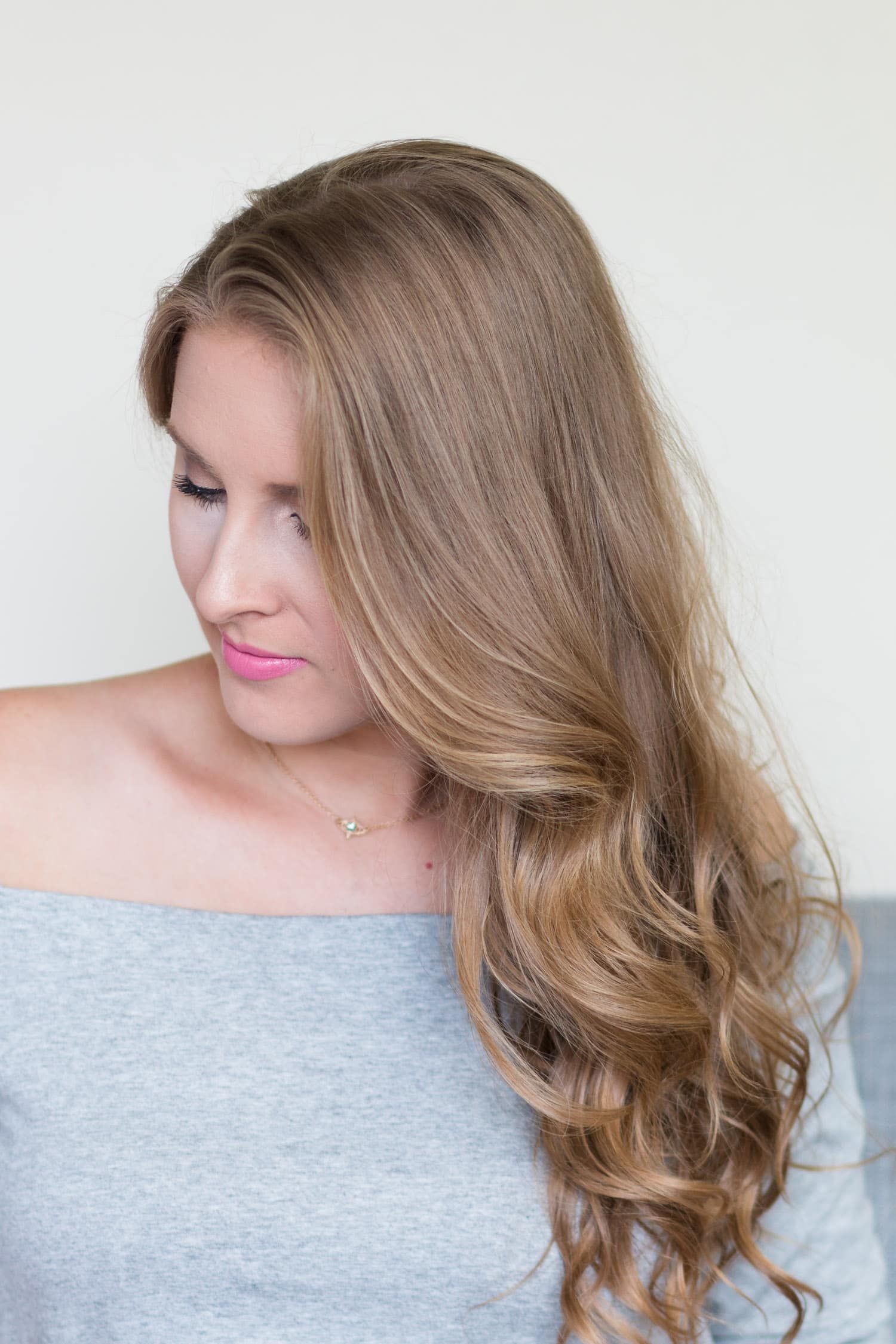 Moisturizing hair care favorites | Hair Food Hair Milk Sulfate-Free Shampoo and Conditioner Review | Why you should use sulfate-free hair products | Long dirty blonde hair with curls | Affordable drugstore hair care favorites | Best of drugstore beauty | Beauty blogger Ashley Brooke Nicholas