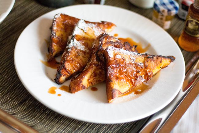 Sofitel New York French Toast Room Service