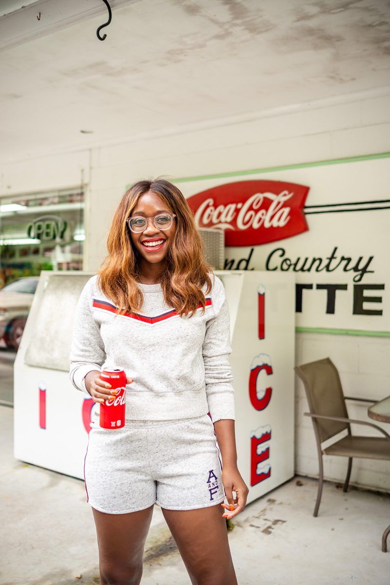 Warby Parker Durand Glasses in Rose Water, NARS Jungle Red Lipstick - Coffee Talk: The Ugly Truth About Bullying + Giveaway featured by popular Northern Virginia life and style blogger Alicia Tenise