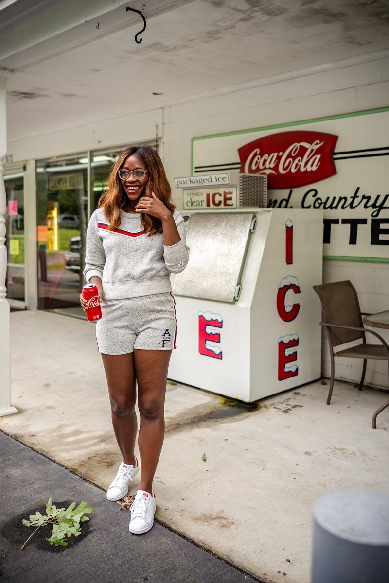 Abercrombie & Fitch Track Collection, Adidas Stan Smiths Coffee Talk: The Ugly Truth About Bullying + Giveaway featured by popular Northern Virginia life and style blogger Alicia Tenise