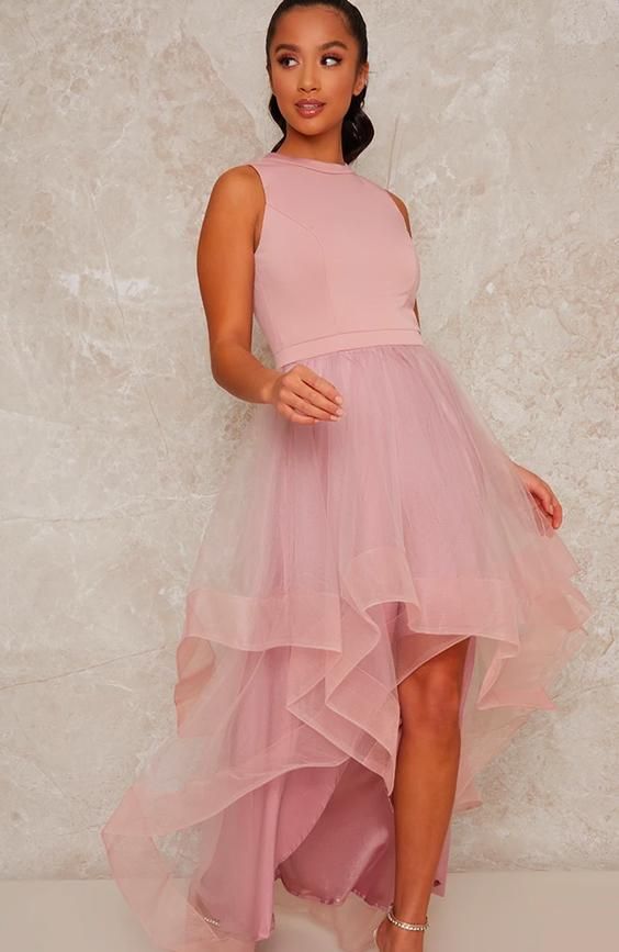 Petite Dip Hem Dress