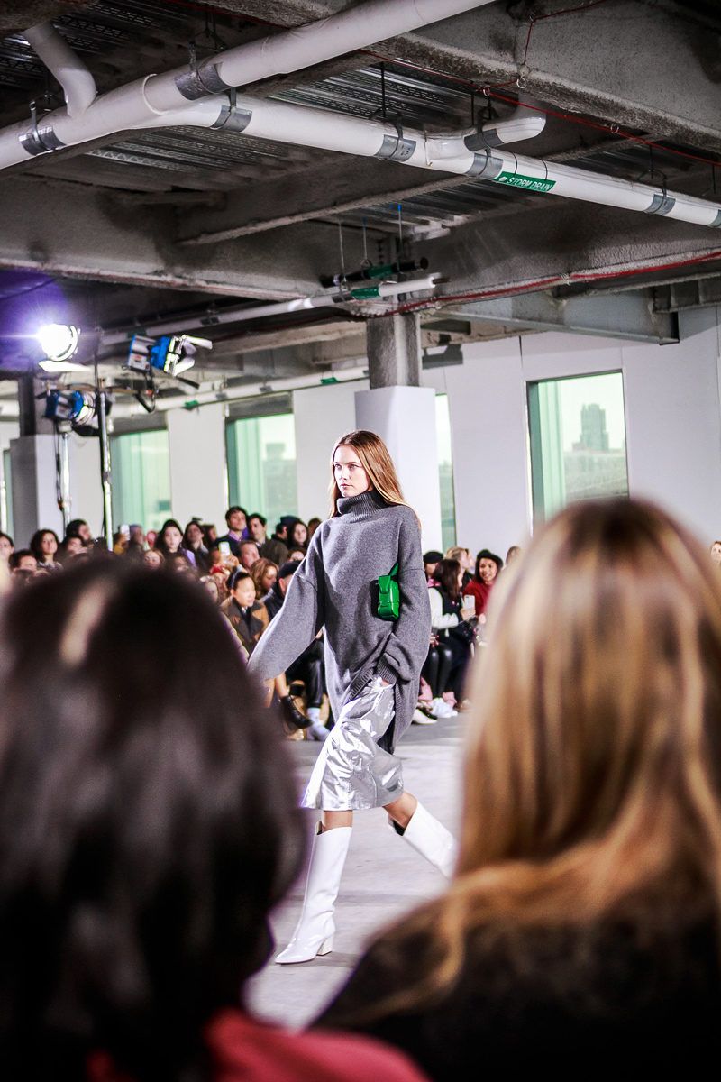 Tibi NYFW FW 2018 Coat