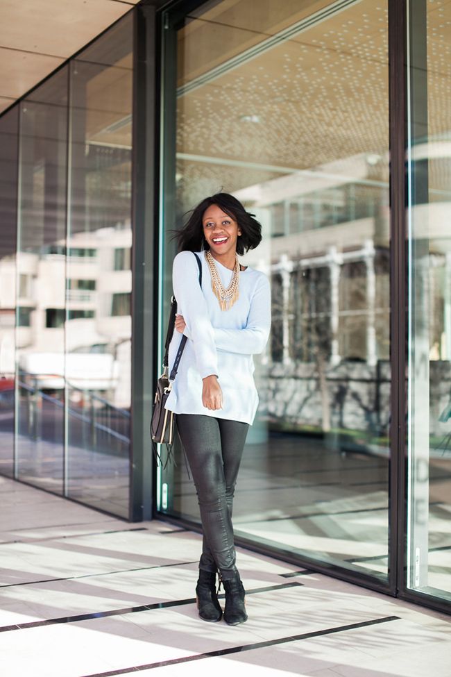 lou and grey tysons corner, baublebar courtney bib, lou and grey cashmere sweater, mac rebel, dc fashion blogger