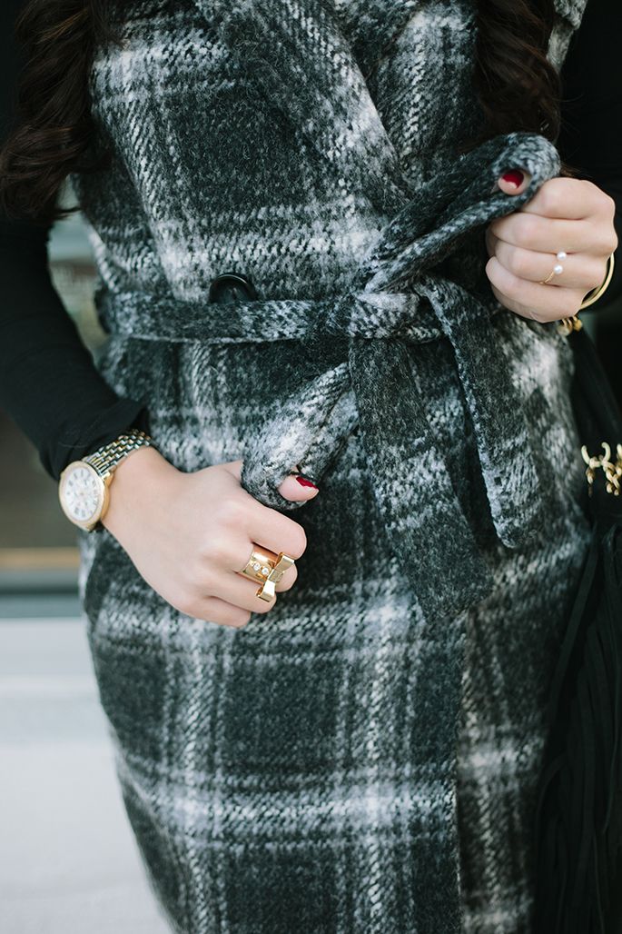 plaid+vest+bow