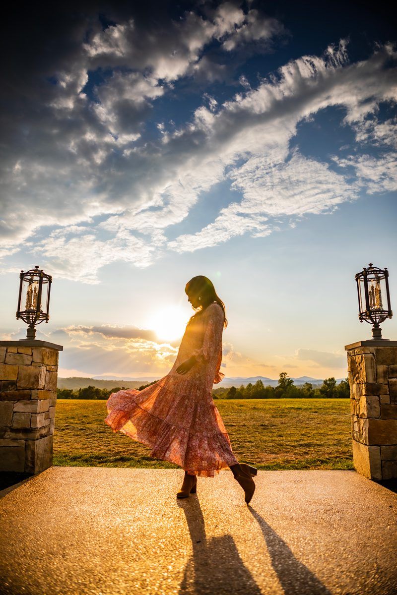 How to Overcome Imposter Syndrome, featured by top US lifestyle blogger, Alicia Tenise: image of a woman wearing a Free People Feeling Groovy Maxi Dress