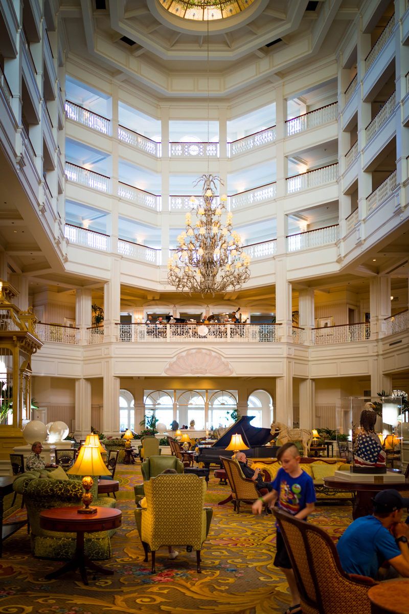 Disney Grand Floridian Lobby - Disney World For Adults by popular DC travel blogger Alicia Tenise