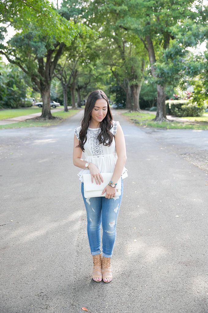 7 for all Mankind Distressed Jeans