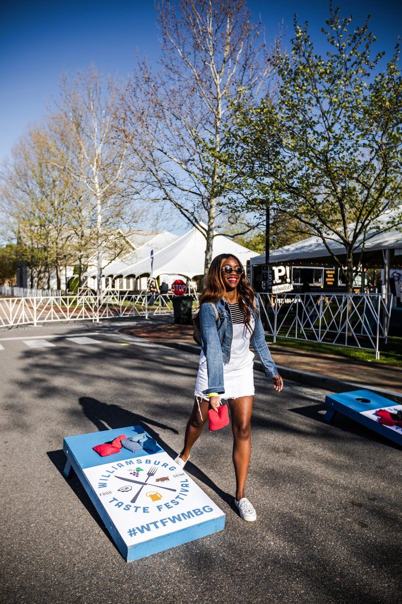 Friday Night Street Beats at Williamsburg Taste Festival - Fun at the Williamsburg Taste Festival featured by popular DC travel blogger, Alicia Tenise