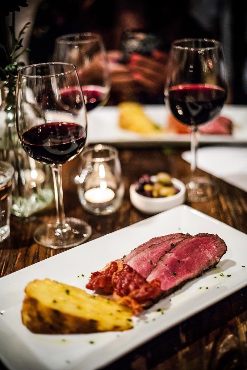 La Tienda Pork Shoulder at the Garnacha Wine Dinner - Fun at the Williamsburg Taste Festival featured by popular DC travel blogger, Alicia Tenise