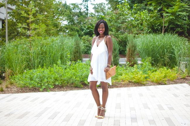 dress up, white sundress, summer date night outfit, dc blog, arlington style blogger, virginia fashion blog, jmclaughlin woven clutch