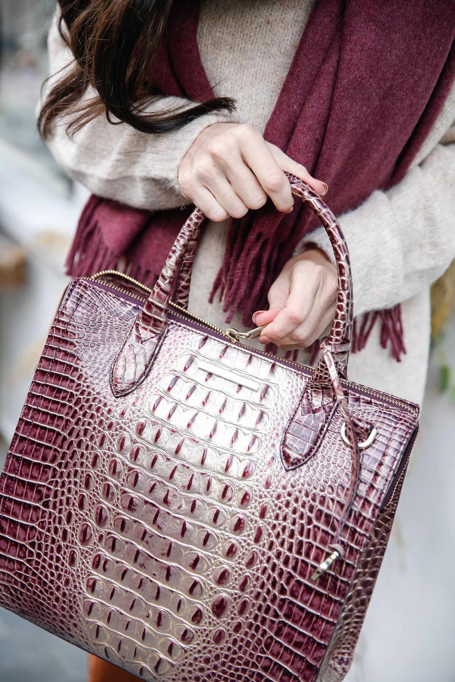 brahmin holiday collection handbag