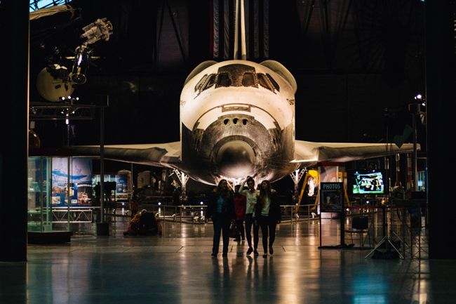 Space Shuttle at Steven F. Udvar-Hazy Center