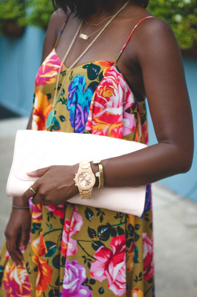 charleston, rainbow row, asos floral maxi dress, dc blogger, vera bradley leather clutch, jord wood watch,