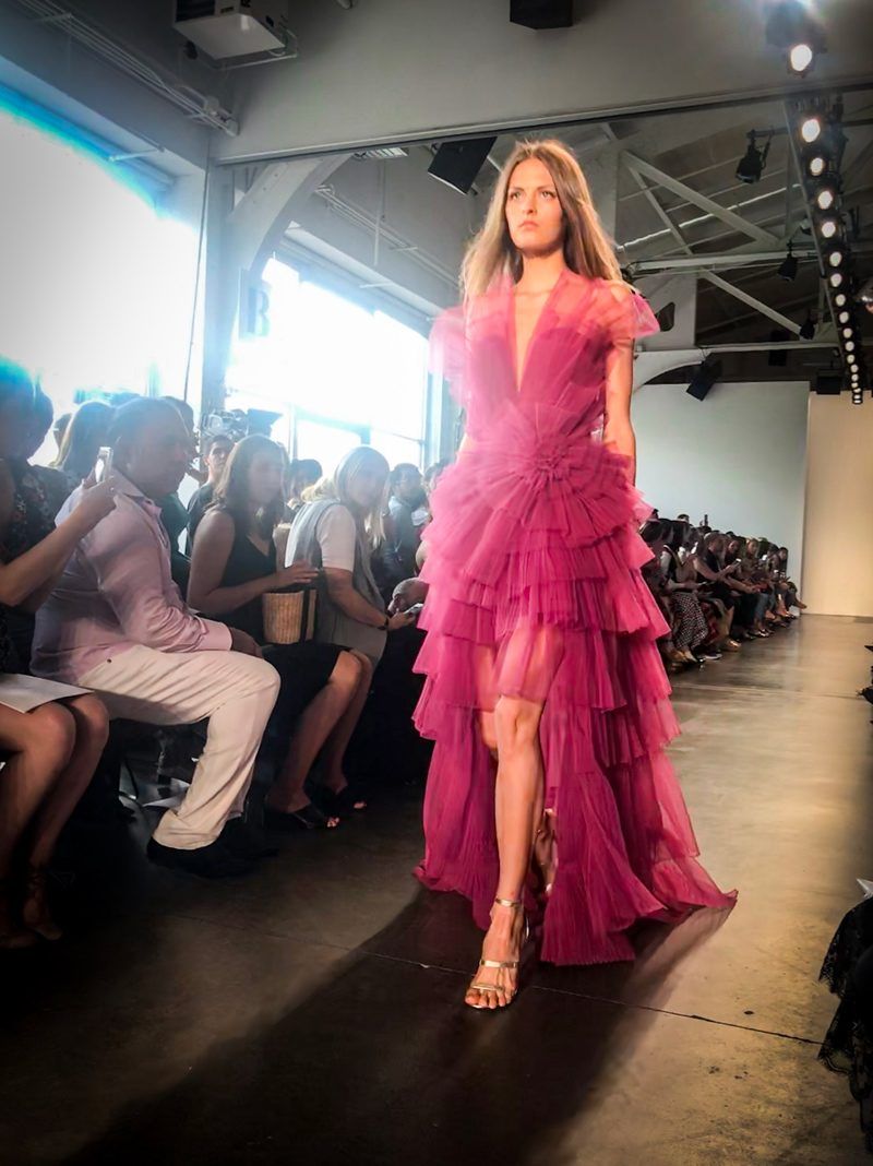 Pamella Roland Pier59 NYFW | NYFW Recap: Day 1 featured by popular Virginia fashion blogger Alicia Tenise