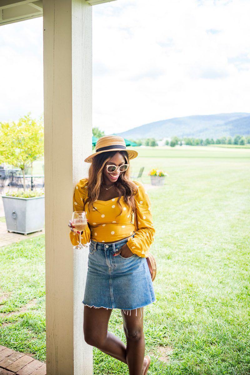 Warby Parker Cleo Sunglasses - Polka Dot Fashion: Why Polka Dots are the New Stripes featured by popular DC style blogger Alicia Tenise