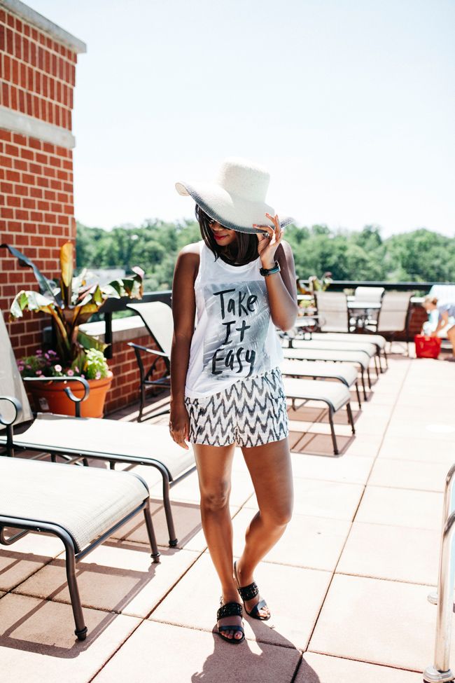 aerie floppy hat, affordable chevron print shorts