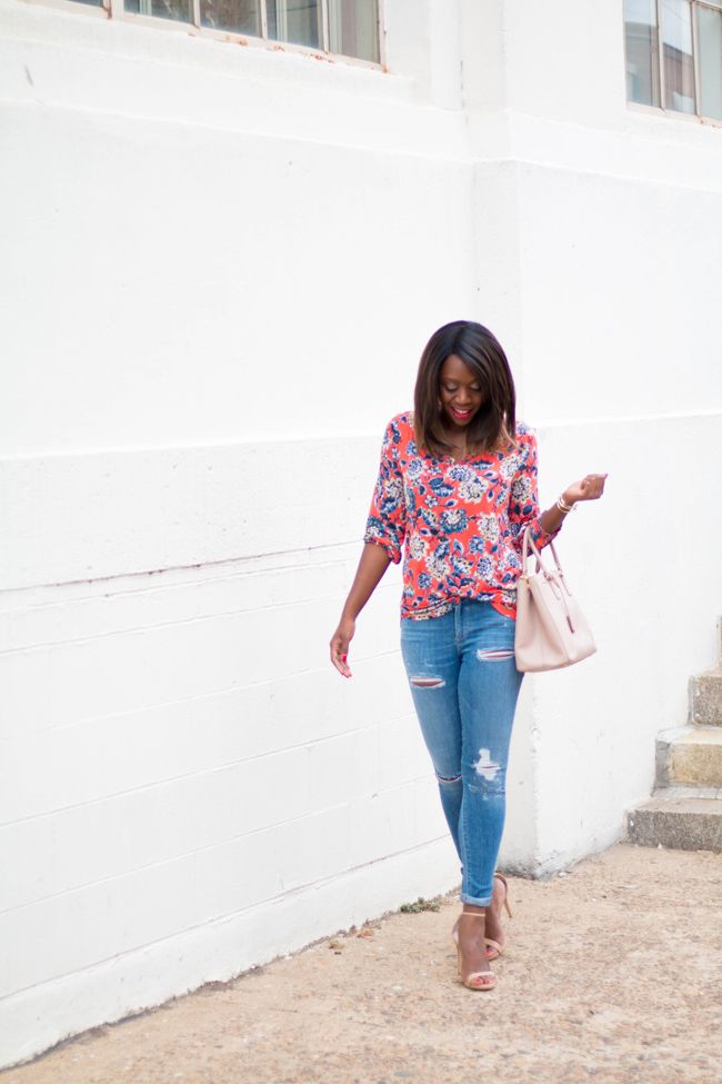 A Gold E Sophie Hi Rise Cannes Distressed Jeans