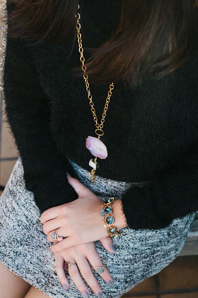 thefashionistasdiary+miami+miamiblogger+fashionista+skirt+sweater+druzy