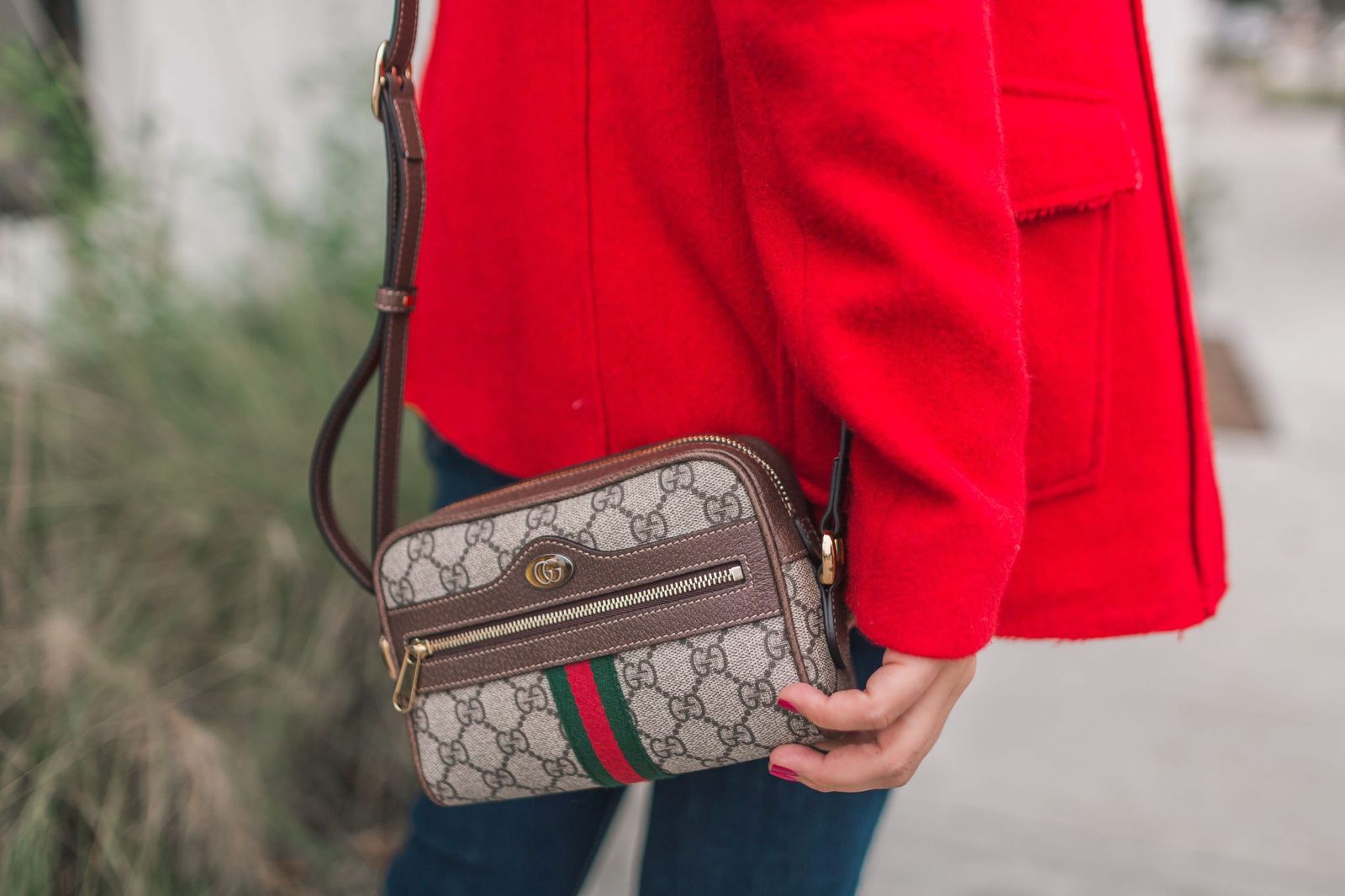 Gucci Ophidia small GG Supreme Canvas crossbody bag