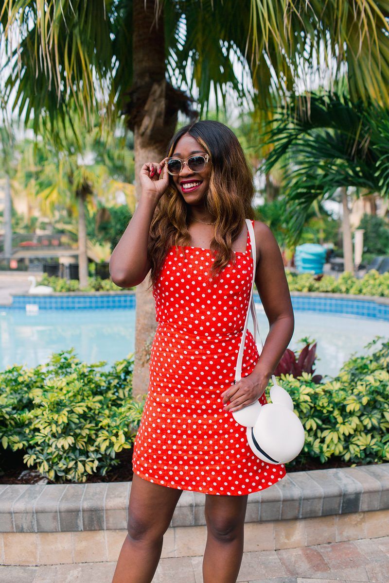 FAITHFULL THE BRAND Stepper Dress - How to Channel Your Inner Disney Style: Minnie Mouse Outfit featured by DC style blogger, Alicia Tenise
