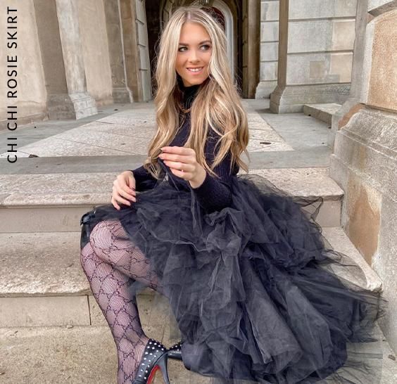 Kate in Rosie Skirt