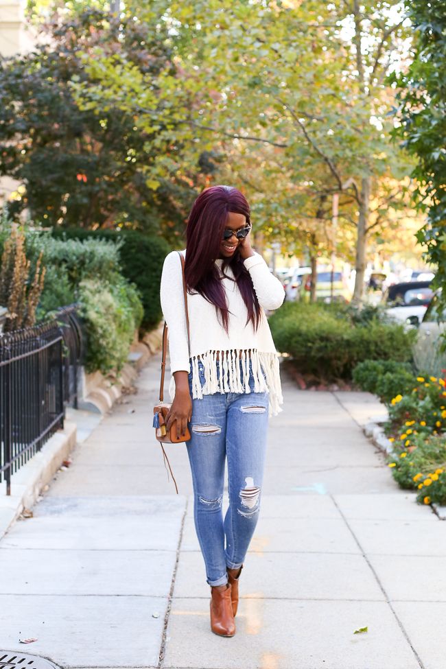 Fringe Sweaters under 100