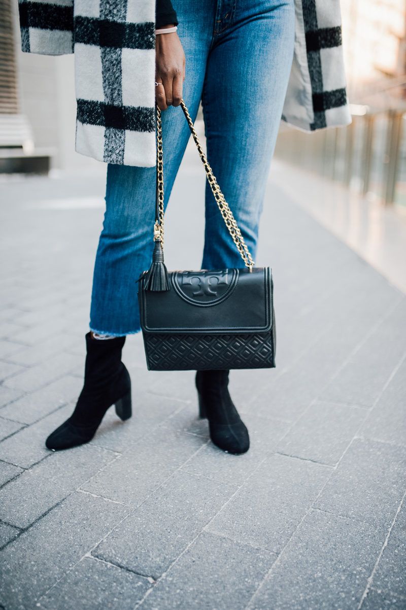 Tory Burch Fleming Bag, Sock Boots