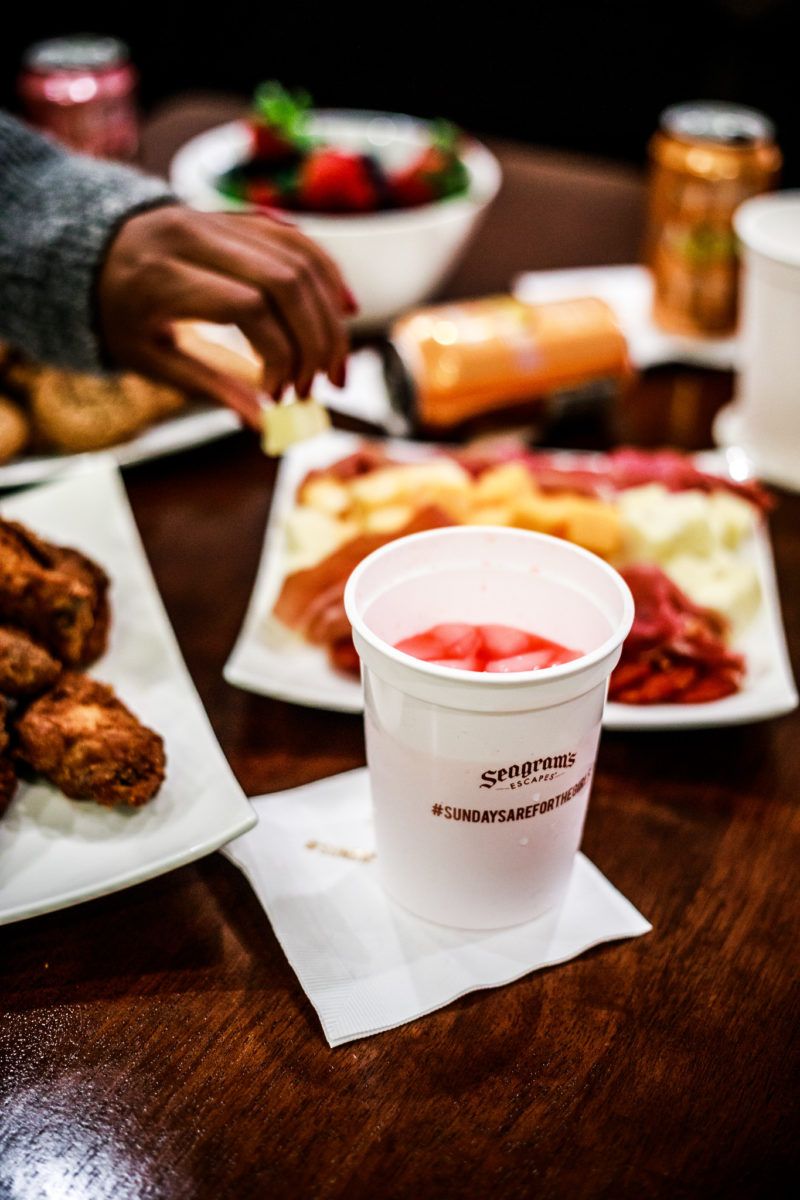 How I Spend NFL Sundays: NFL Party with Seagrams by Washington DC lifestyle blogger Alicia Tenise