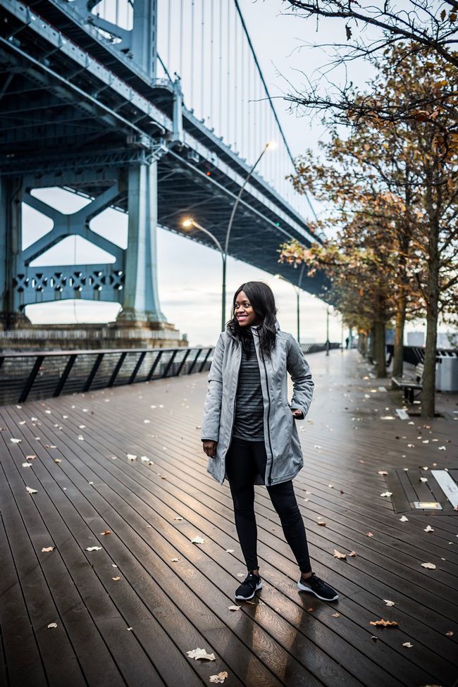 Winter Workout Outfit Ideas - Winter Gym Clothes Ideas with Athleta Activewear by Washington DC fashion blogger Alicia Tenise