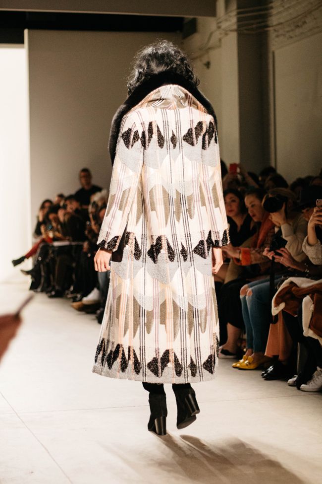 Georgine FW 2017 Printed Coat