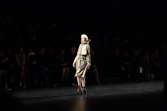 Francesca Liberatore FW 2017 Green Coat