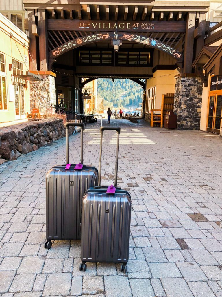 The Village at Squaw Valley, Delsey luggage set