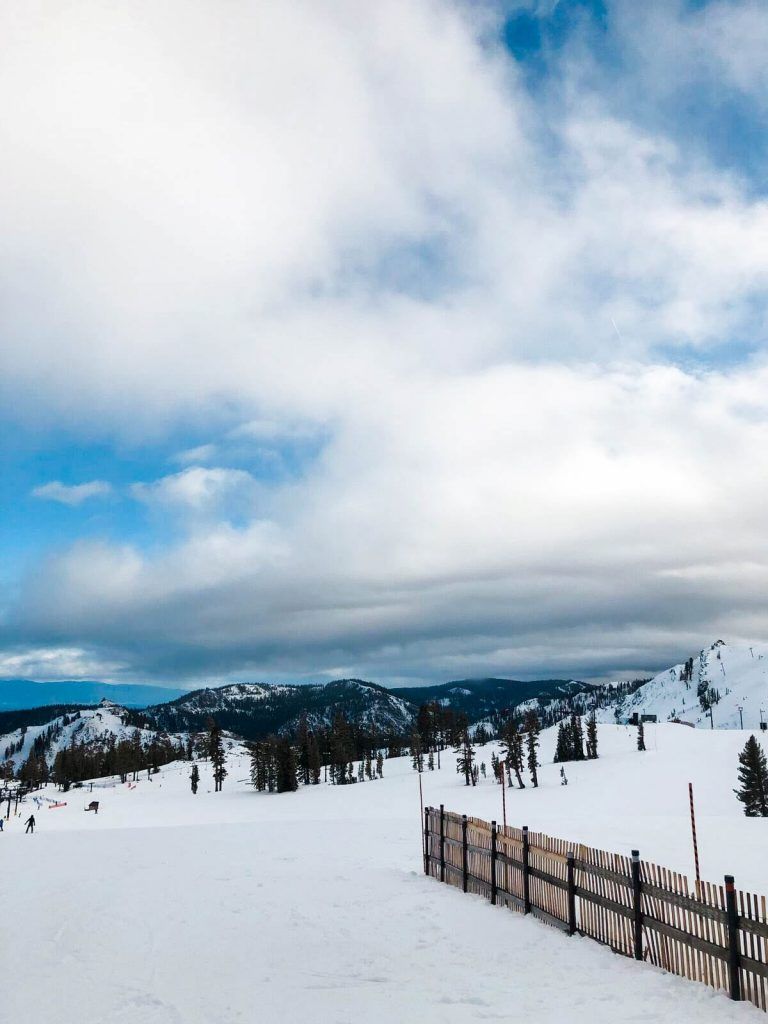 Squaw Valley Lake Tahoe ski resort