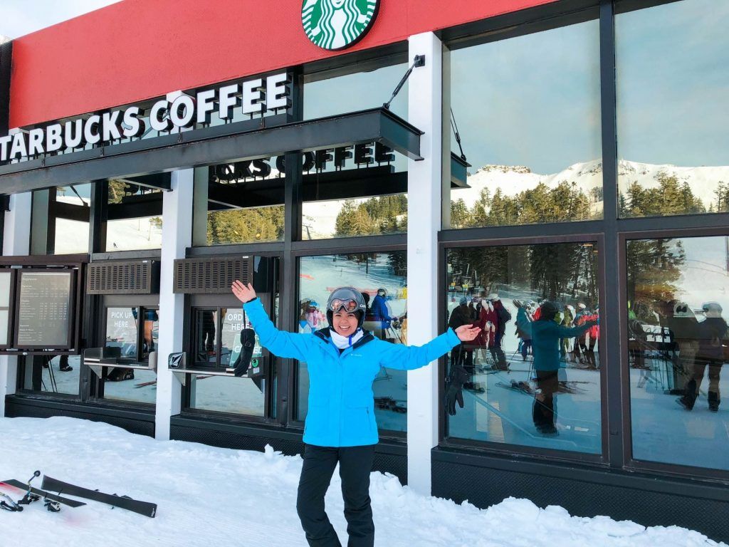 Starbucks Ski-Thru, Squaw Valley