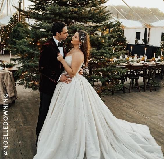 Noelle Downing weddding