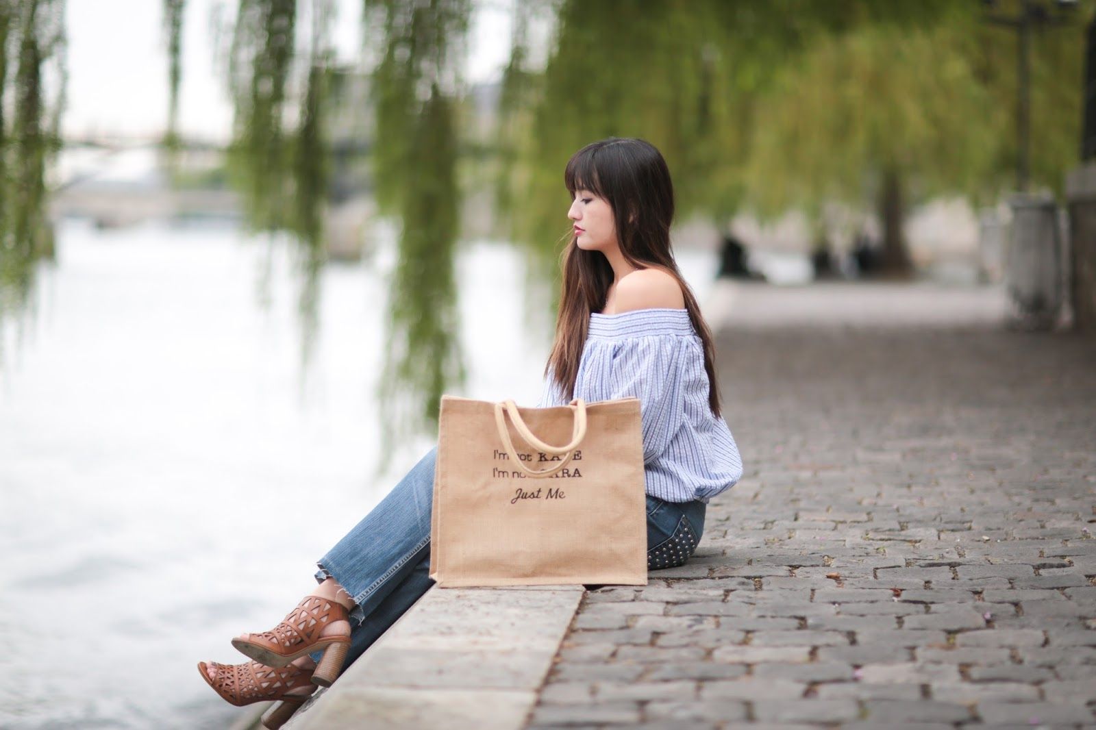 meetmeinparee, blogger, fashion, look, style, chic, spring style, off the shoulder top