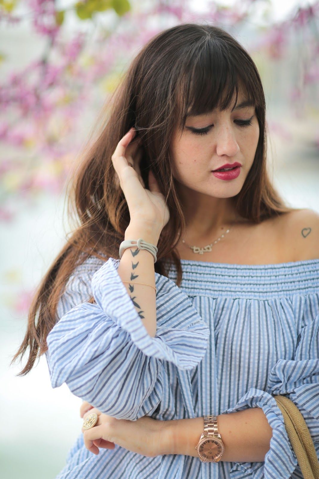 meetmeinparee, blogger, fashion, look, style, chic, spring style, off the shoulder top