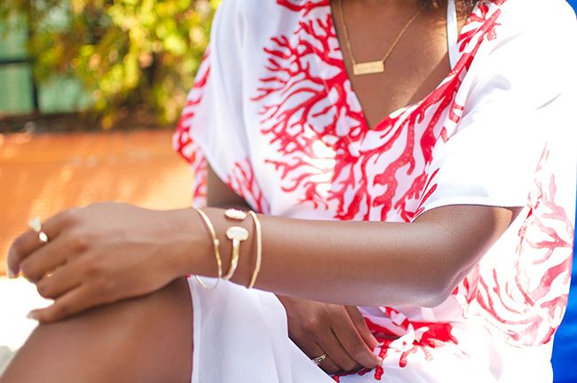 talbots coral cover up, swim cover ups 2015, dc blogger, arlington fashion blog, belmond charleston place, taudrey social media necklace