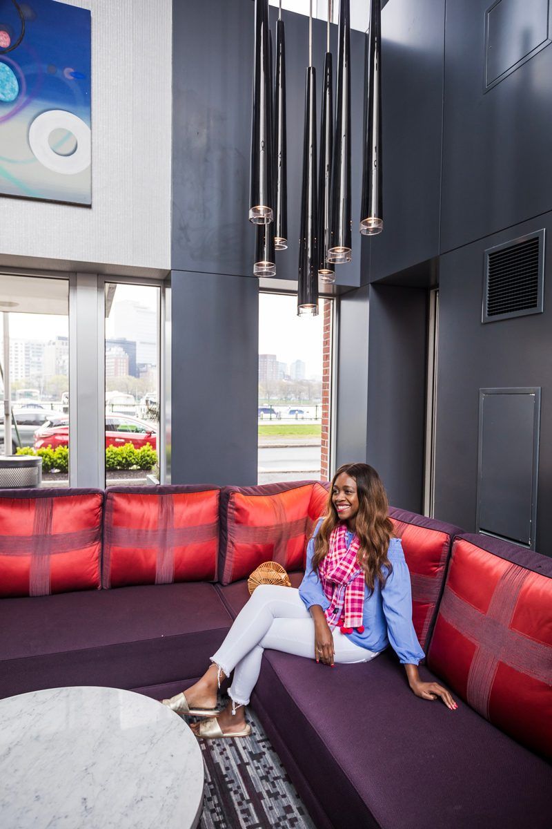 Royal Sonesta Boston Lobby - The Most Charming Riverfront Hotel: Royal Sonesta Boston featured by popular DC Travel Blogger, Alicia Tenise