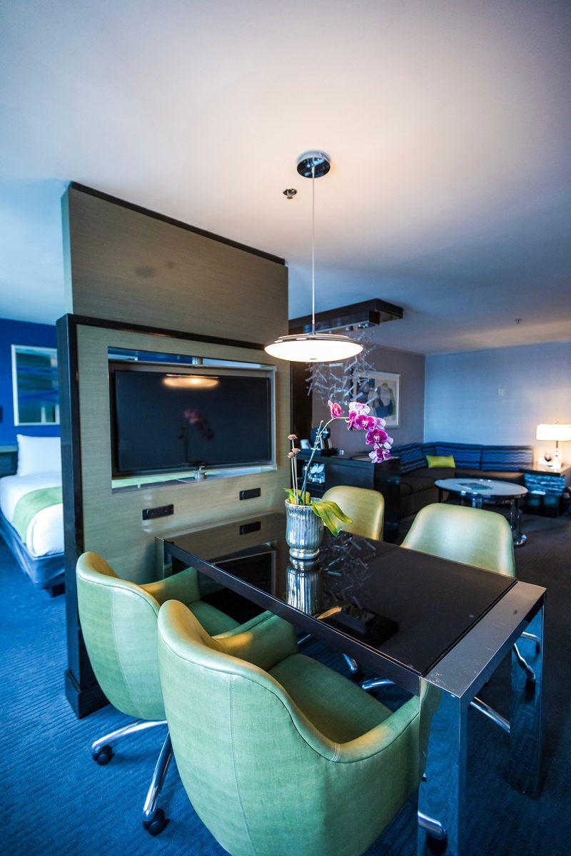 Royal Sonesta Boston Executive Suite Conference Area - The Most Charming Riverfront Hotel: Royal Sonesta Boston featured by popular DC Travel Blogger, Alicia Tenise