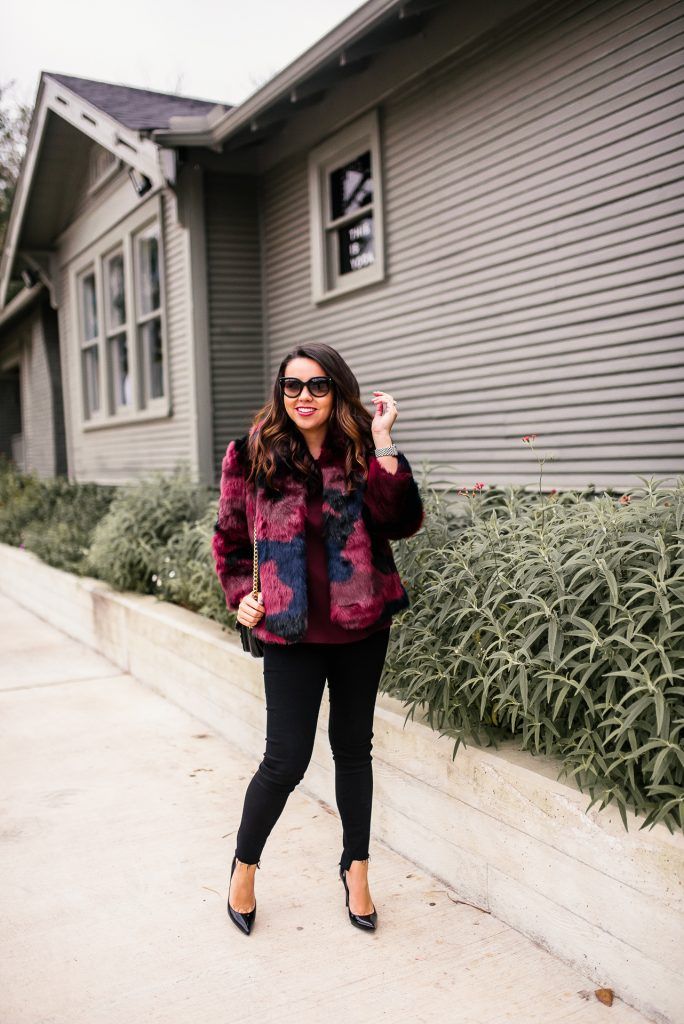 Faux fur Allen Schwartz jacket