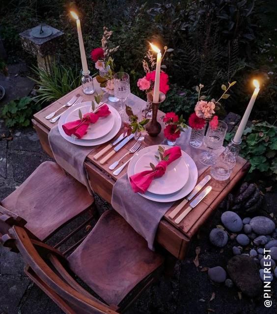 Romantic Garden Set up
