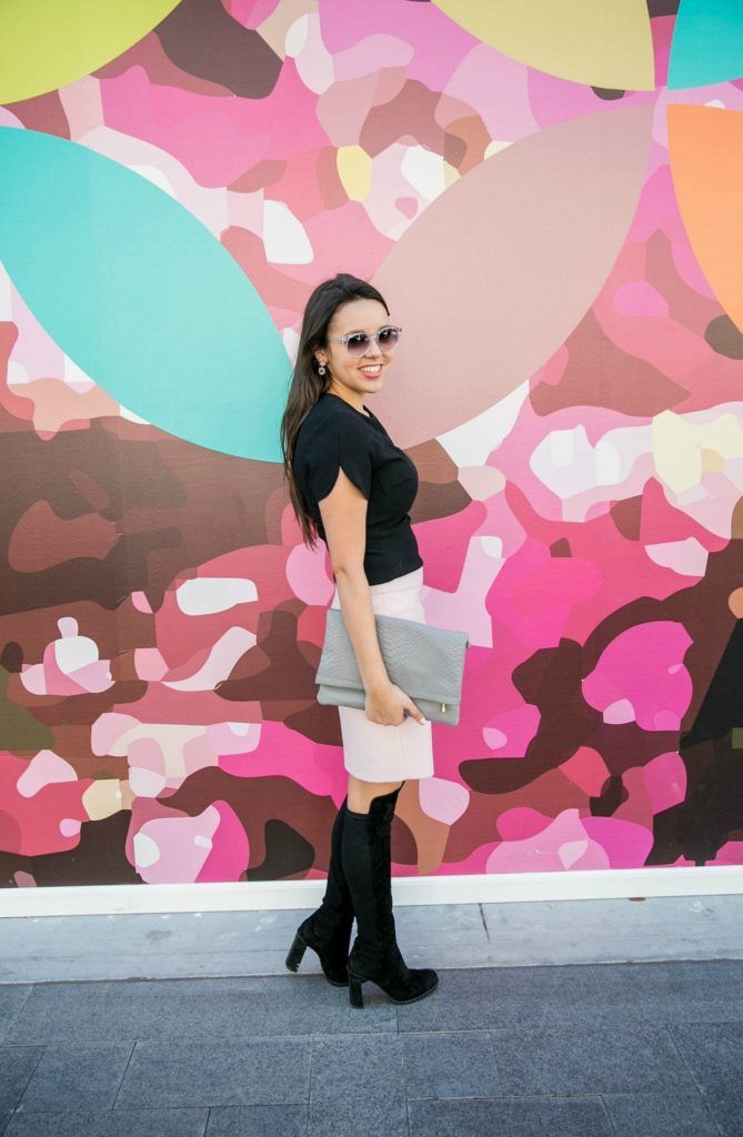 Black & Pink outfit