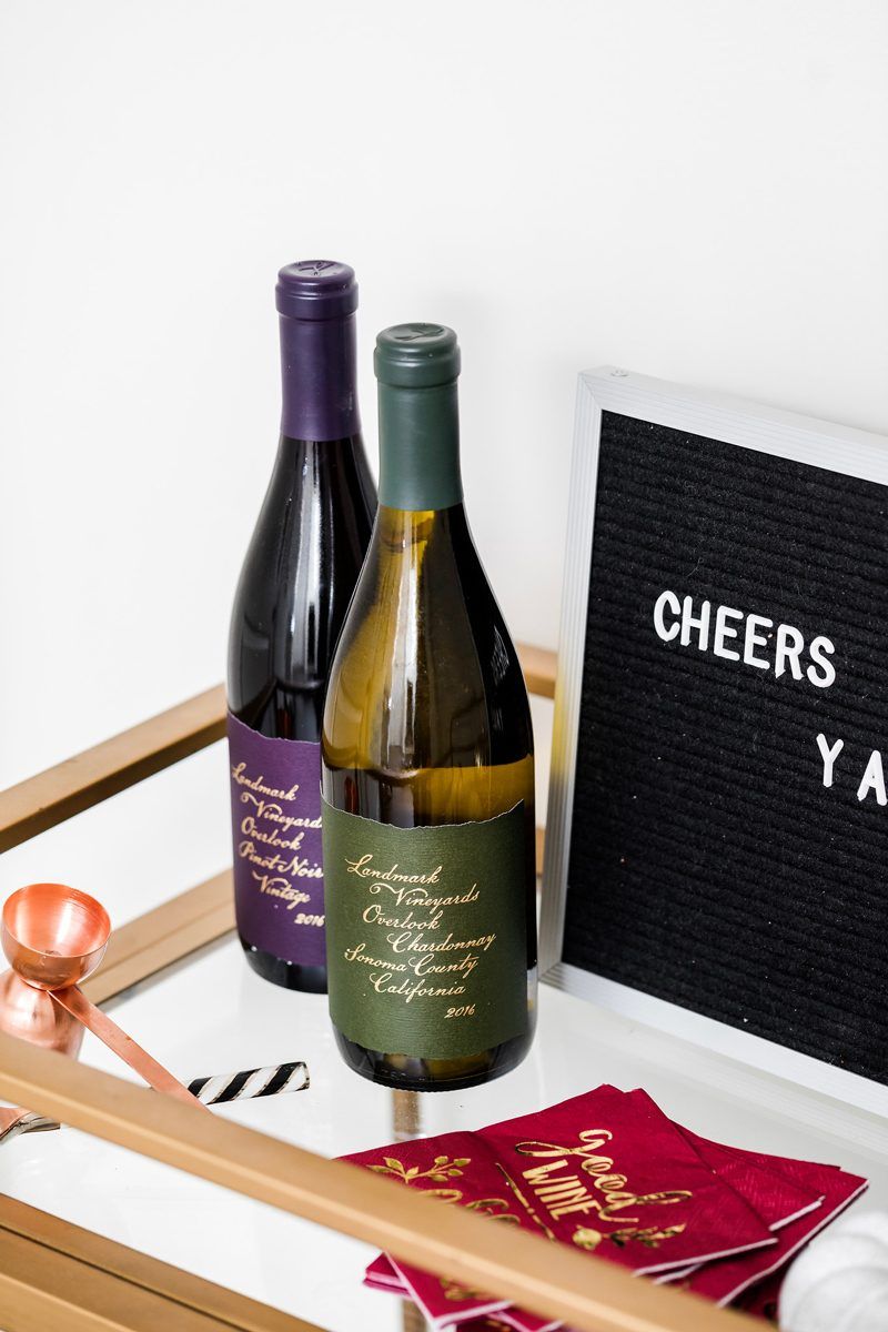 Landmark Vineyards | Fall | House Warming | How to Host a Wine and Cheese Tasting Party featured by popular Virginia lifestyle blogger Alicia Tenise