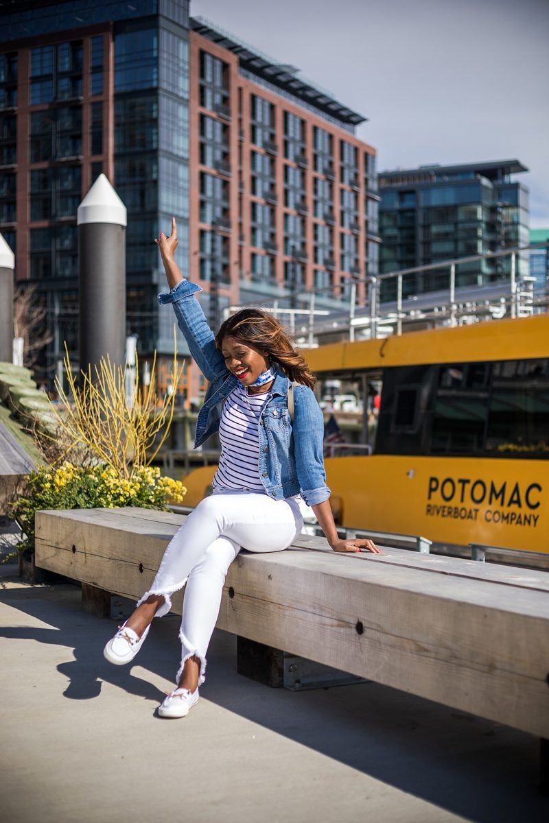 Joe's Jeans Charlie Ankle High Rise Skinny Ankle - My Summer Bucket List featured by popular DC lifestyle blogger, Alicia Tenise