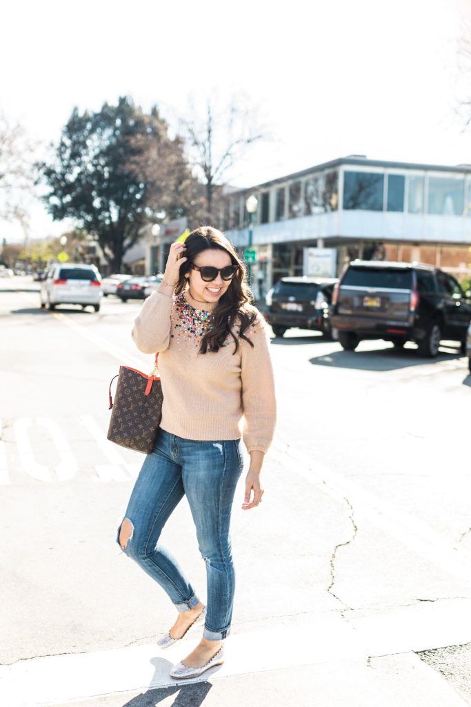 J.Crew distressed denim